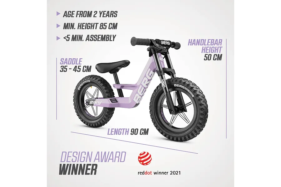 Berg Biky Cross Purple w/ Handbrake image 4750