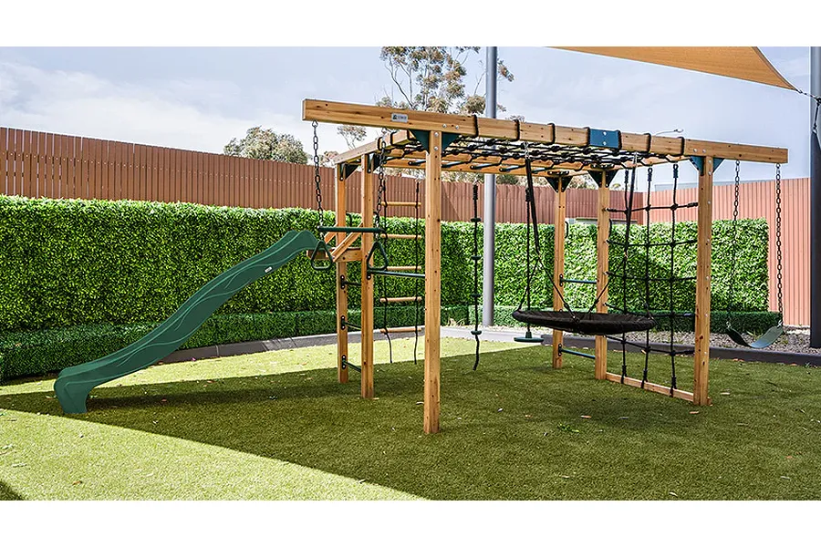 Lifespan Kids Orangutan Climbing Cube Jungle Gym All-in-One Play Centre - with Slide image 4771