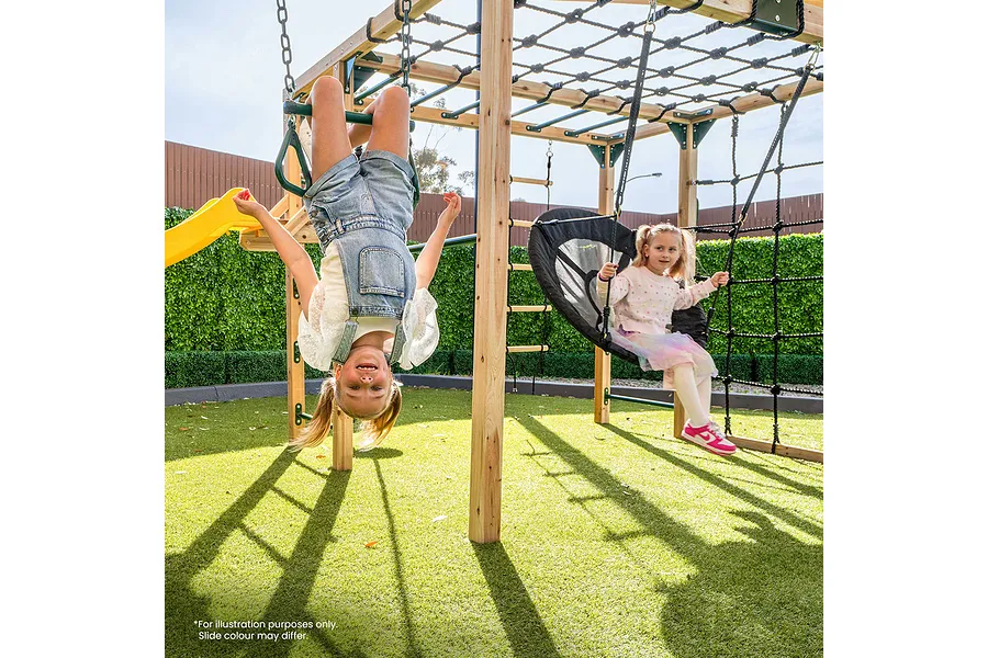 Lifespan Kids Orangutan Climbing Cube Jungle Gym All-in-One Play Centre - with Slide image 4773