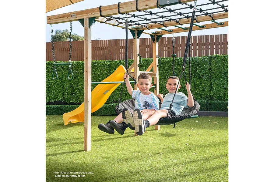 Lifespan Kids Orangutan Climbing Cube Jungle Gym All-in-One Play Centre - with Slide image 4775