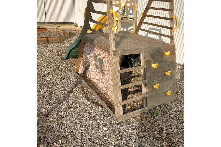 Lifespan Kids Cooper Climb &amp;amp; 1.8m Slide - Green - Ex Display image 4883