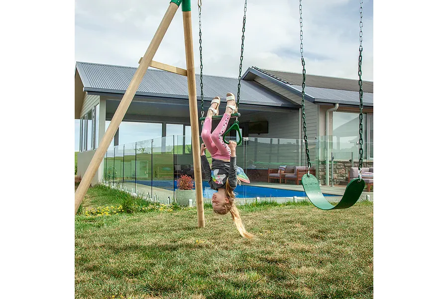 Lifespan Kids Wesley Double Swing With Trapeze image 4907