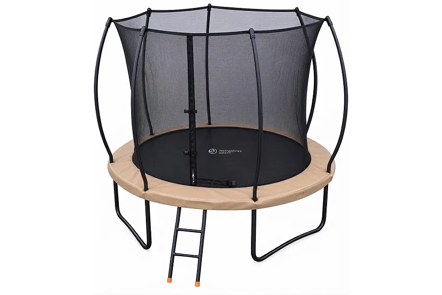 Trampolines Direct 10ft Round Trampoline - Beige image 5115