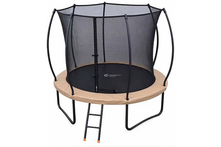 Trampolines Direct 12ft Round Trampoline - Beige image 5117