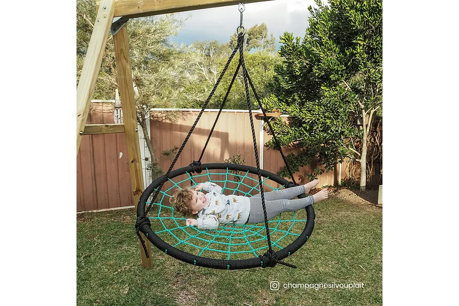 Lifespan Kids Oakley Swing Set with 1.2m Spidey Web Swing image 5197