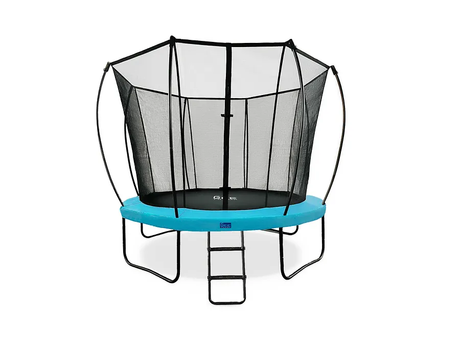 GeeTramp Curve 10ft Round Trampoline - Light Blue
